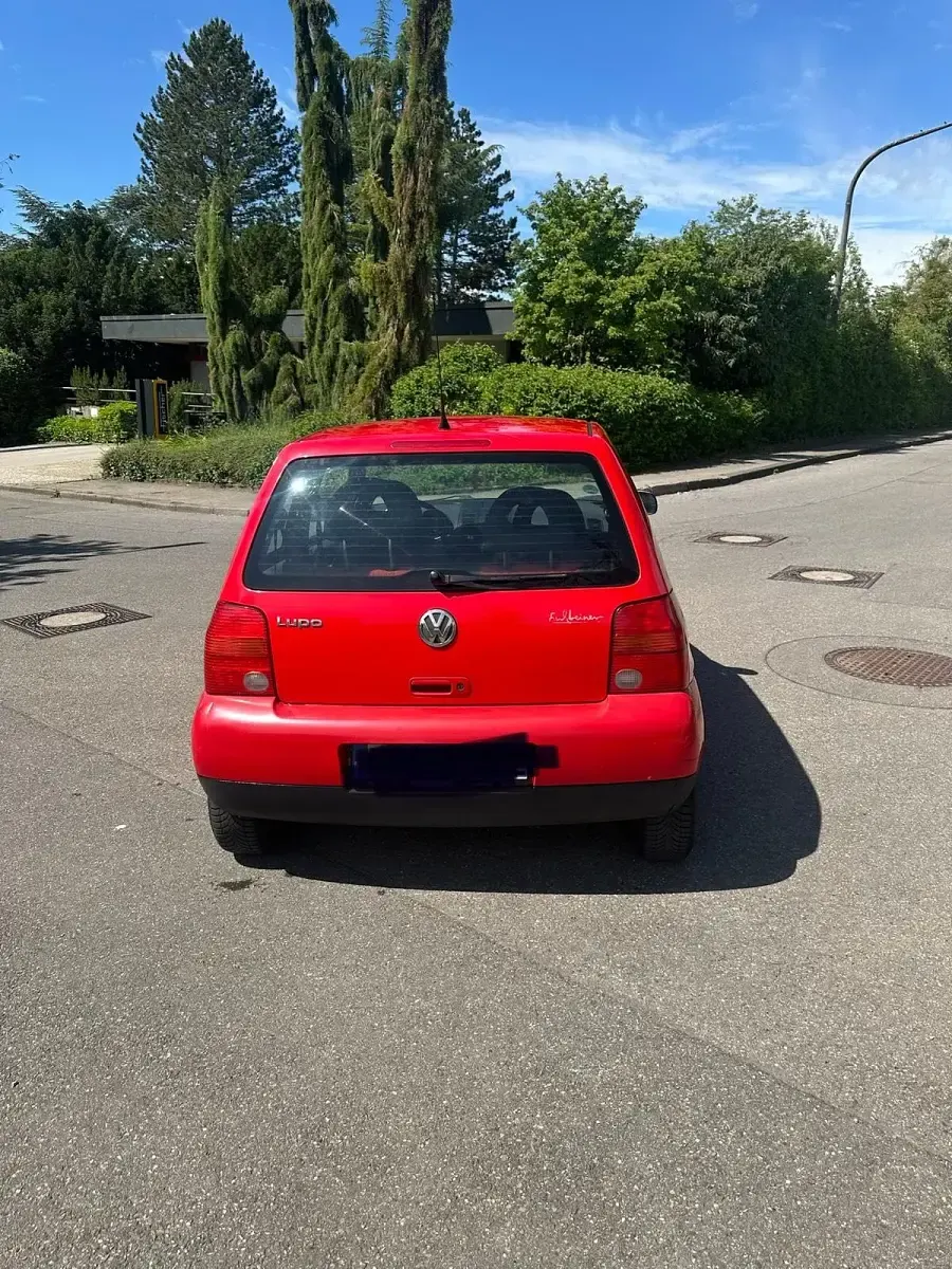 Gebraucht VW Lupo 50 PS (36 kW) 2003 Rot Kleinwagen
