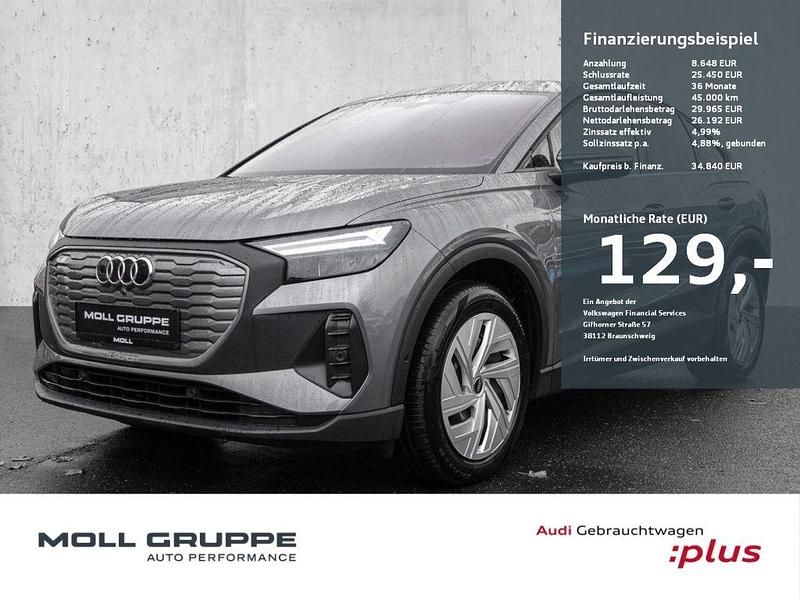 Taifungrau (metallic) Gebraucht 2023 Audi e-tron Sportback SUV | 34.840 € (Guter Preis) - Bild 1/3