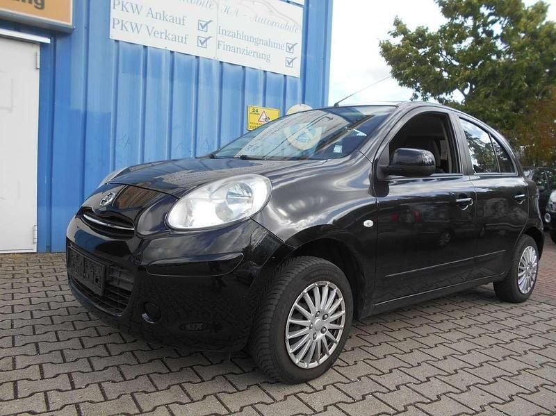 Gebraucht Nissan Micra Acenta 80 PS (58 kW) 2011 Schwarz Kleinwagen