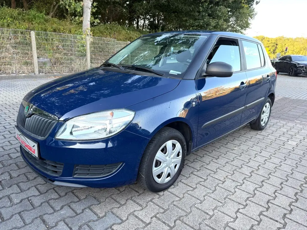 Gebraucht Skoda Fabia Special 60 PS (44 kW) 2011 Blau Kleinwagen
