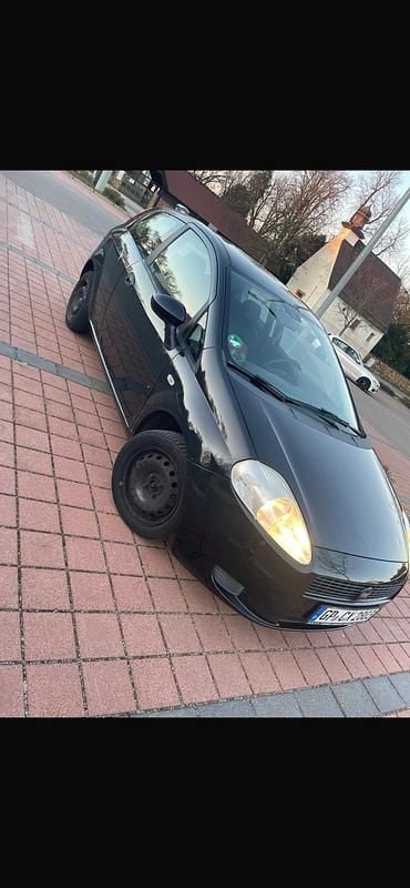 Gebraucht Fiat Punto 69 PS (50 kW) 2007 Schwarz Kleinwagen