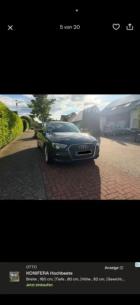Gebraucht Audi A3 150 PS (110 kW) 2017 Blau Limousine