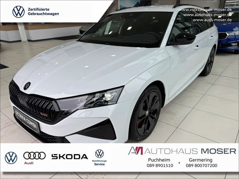 Weiß Gebraucht 2024 Skoda Octavia RS Kombi | 38.920 € (Guter Preis) - Bild 1/4