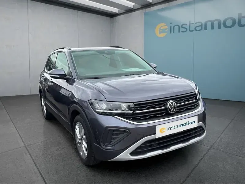 Gebraucht VW T-Cross 95 PS (69 kW) 2024 Grau SUV