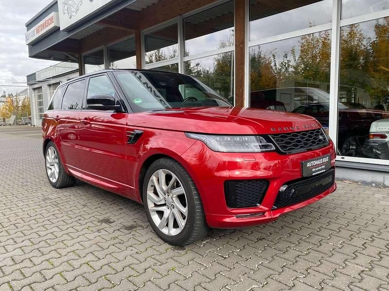 Rot Gebraucht 2019 Land Rover Range Rover Sport HSE Dynamic SUV | 34.890 € (Fairer Preis) - Bild 1/3