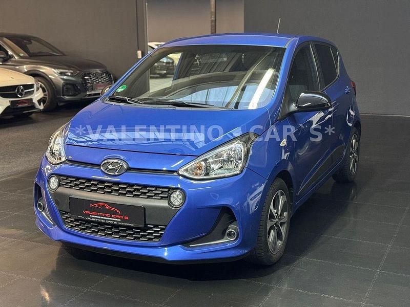 Gebraucht Hyundai i10 Passion Plus 87 PS (63 kW) 2019 Blau Kleinwagen
