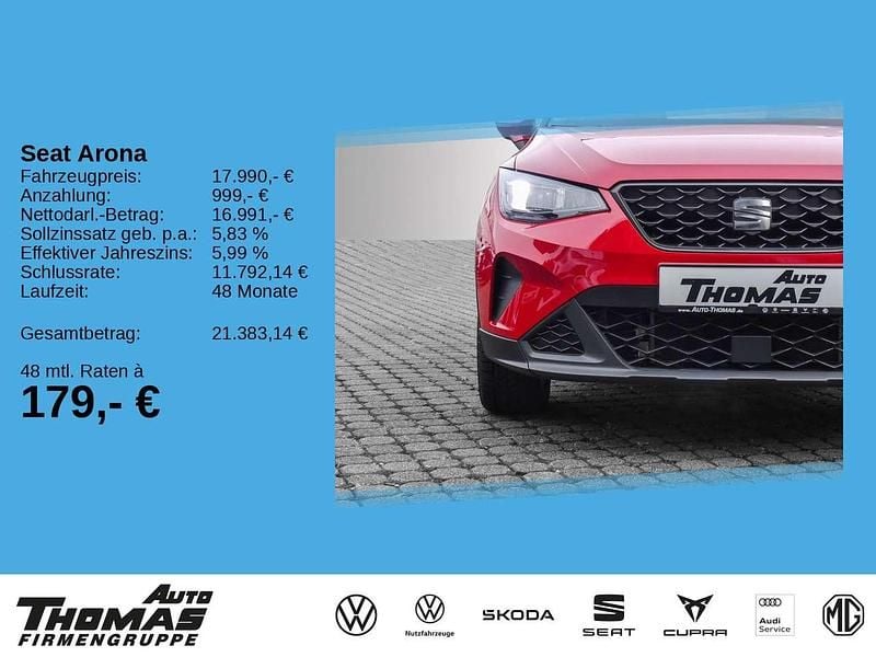 Second-hand Seat Arona Style 116 CP (85 kW) 2024 Roșu SUV