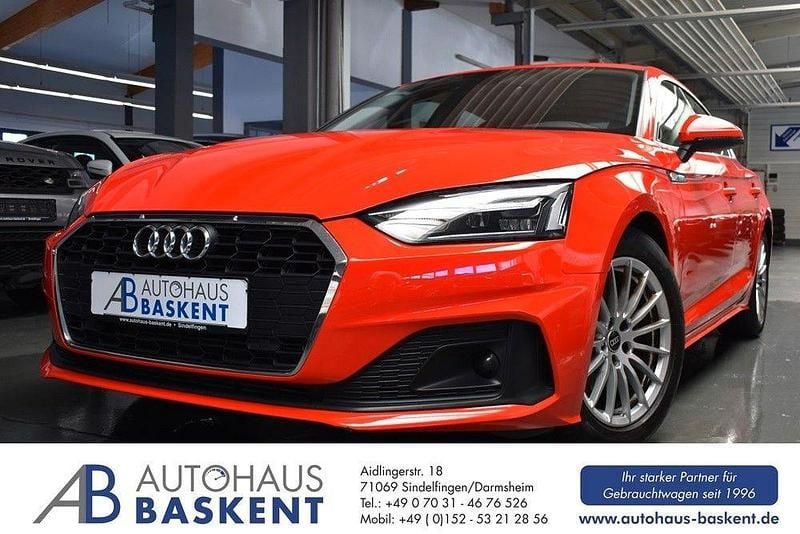 Rot Gebraucht 2021 Audi A5 Sportback Limousine | 24.890 € (Superpreis) - Bild 1/4