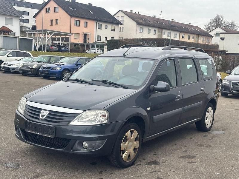 Grau Gebraucht 2010 Dacia Logan MCV Kombi | 1.450 € (Superpreis) - Bild 1/4