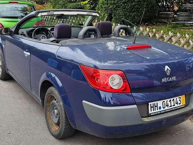 Blau Gebraucht 2009 Renault Mégane Cabriolet Cabrio | 1.099 € (Superpreis) - Bild 1/4