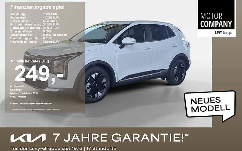 Weiß Neu 2025 Kia Sportage Vision SUV | 31.498 € (Guter Preis) - Bild 1/4
