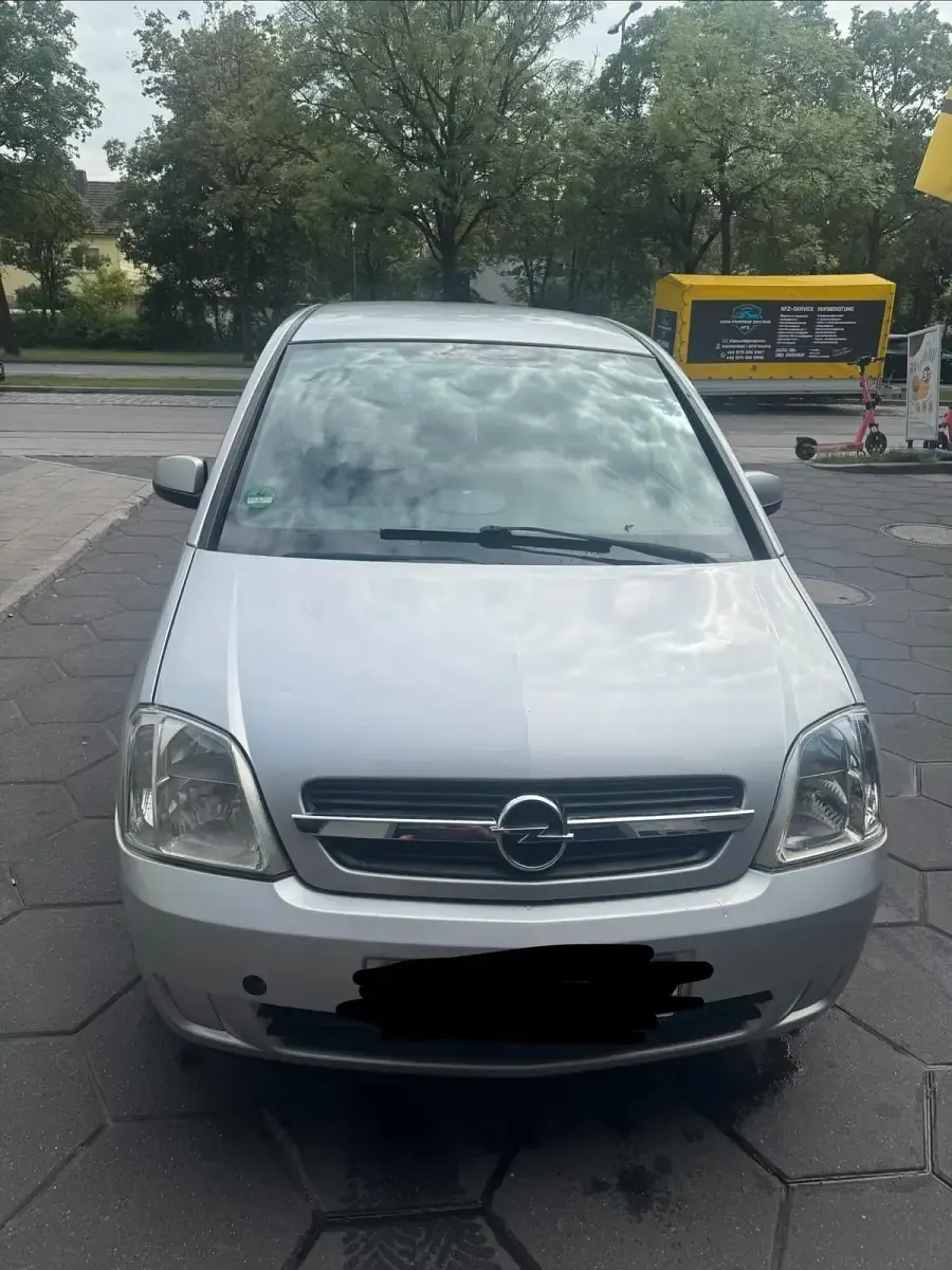 Gebraucht Opel Meriva 100 PS (73 kW) 2004 Silber Van / Kleinbus