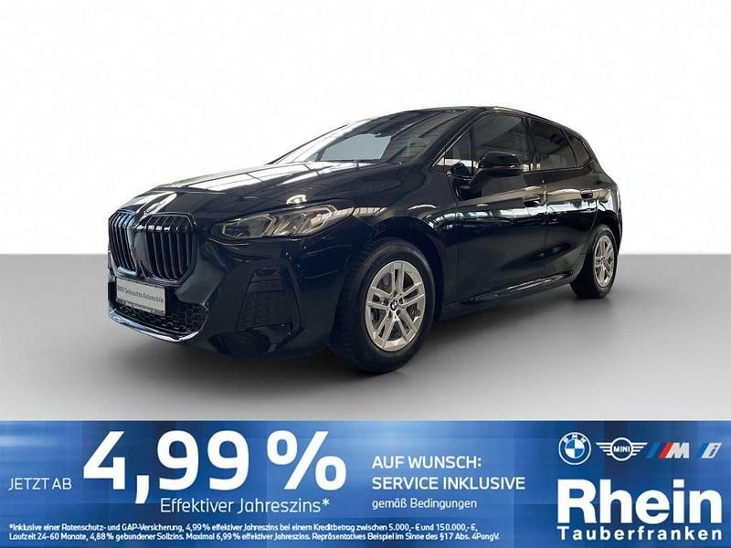 Schwarz Gebraucht 2025 BMW 218 Active Tourer M Sport Van / Kleinbus | 32.480 € (Superpreis) - Bild 1/4