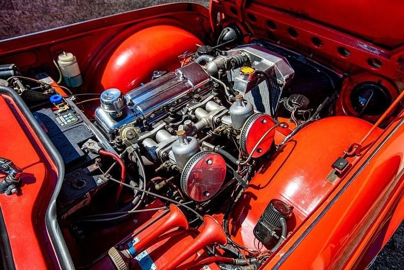 Gebraucht Triumph TR4 101 PS (74 kW) 1963 Rot Cabrio