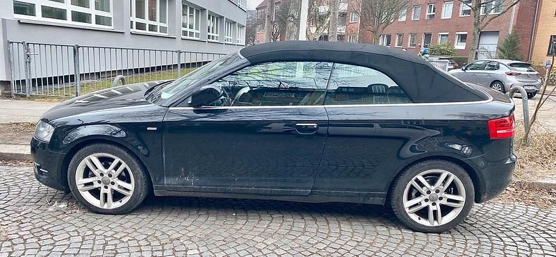 Gebraucht Audi A3 Cabriolet S-Line 150 PS (110 kW) 2011 Schwarz Cabrio