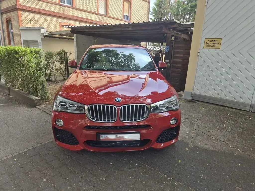 Gebraucht BMW X4 M Sport 258 PS (189 kW) 2017 Rot SUV