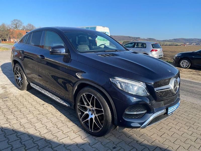 Gebraucht Mercedes GLE350 258 PS (189 kW) 2017 Blau Coupé