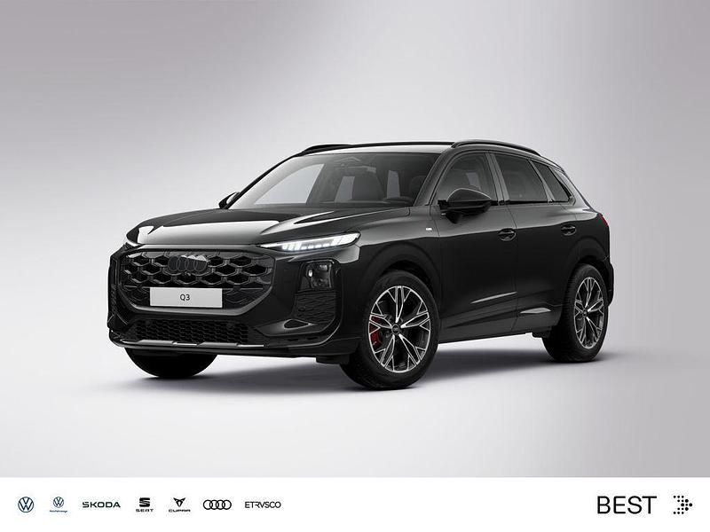 Schwarz Neu 2025 Audi Q3 S-Line SUV | 68.270 € - Bild 1/3