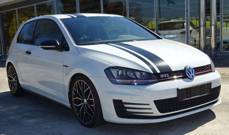 Pure white Gebraucht 2013 VW Golf VII GTI Limousine | 12.490 € (Fairer Preis) - Bild 1/4