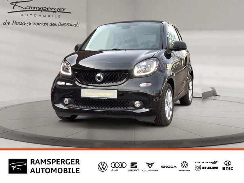 Gebraucht Smart ForTwo Coupé Passion 90 PS (66 kW) 2017 Schwarz Kleinwagen