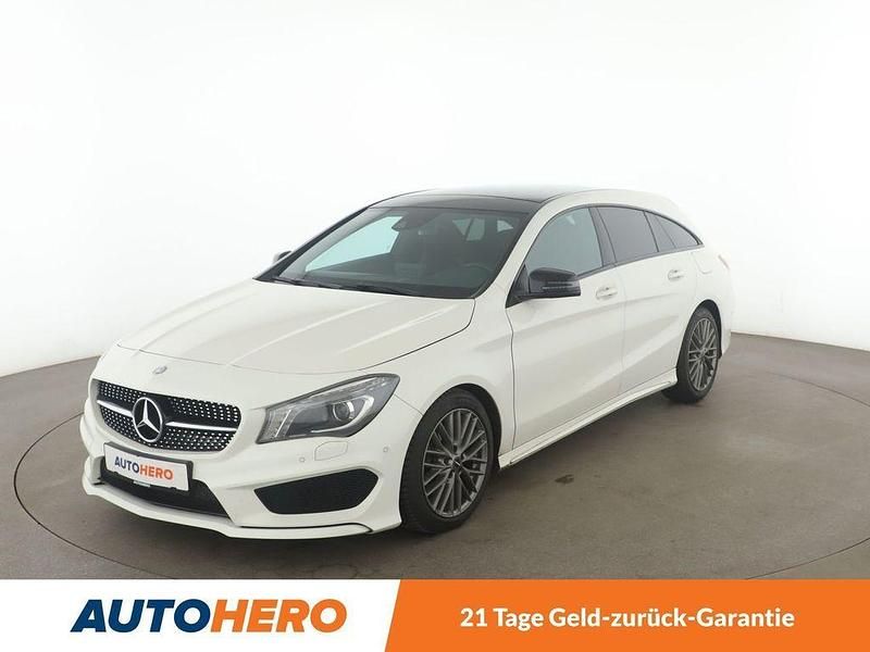 Weiß Gebraucht 2016 Mercedes CLA200 AMG line Limousine | 18.590 € (Fairer Preis) - Bild 1/3