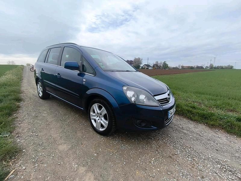 Gebraucht Opel Zafira 120 PS (88 kW) 2010 Blau Van / Kleinbus