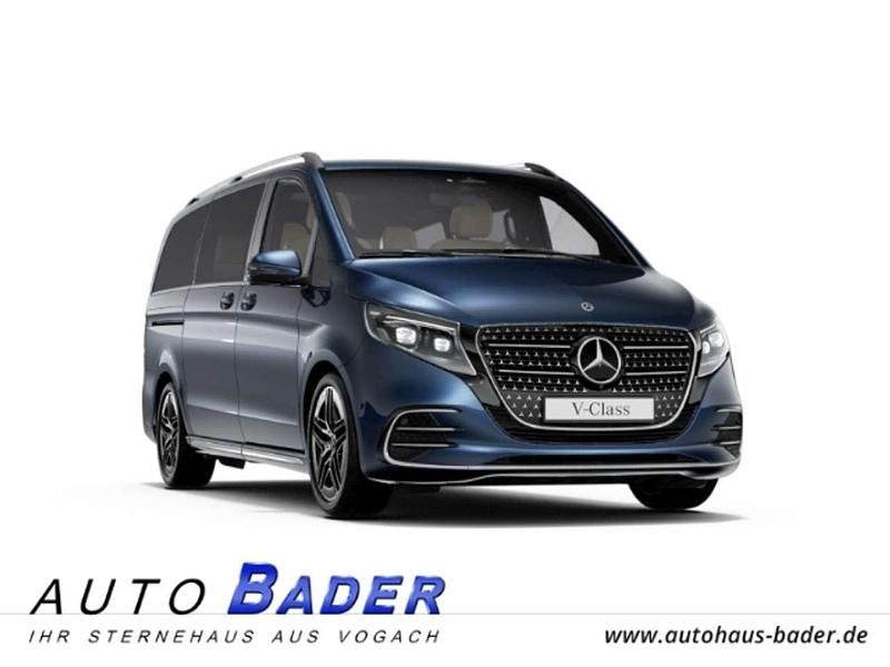 Blau Gebraucht 2024 Mercedes V250 Avantgarde Van / Kleinbus | 77.950 € - Bild 1/4