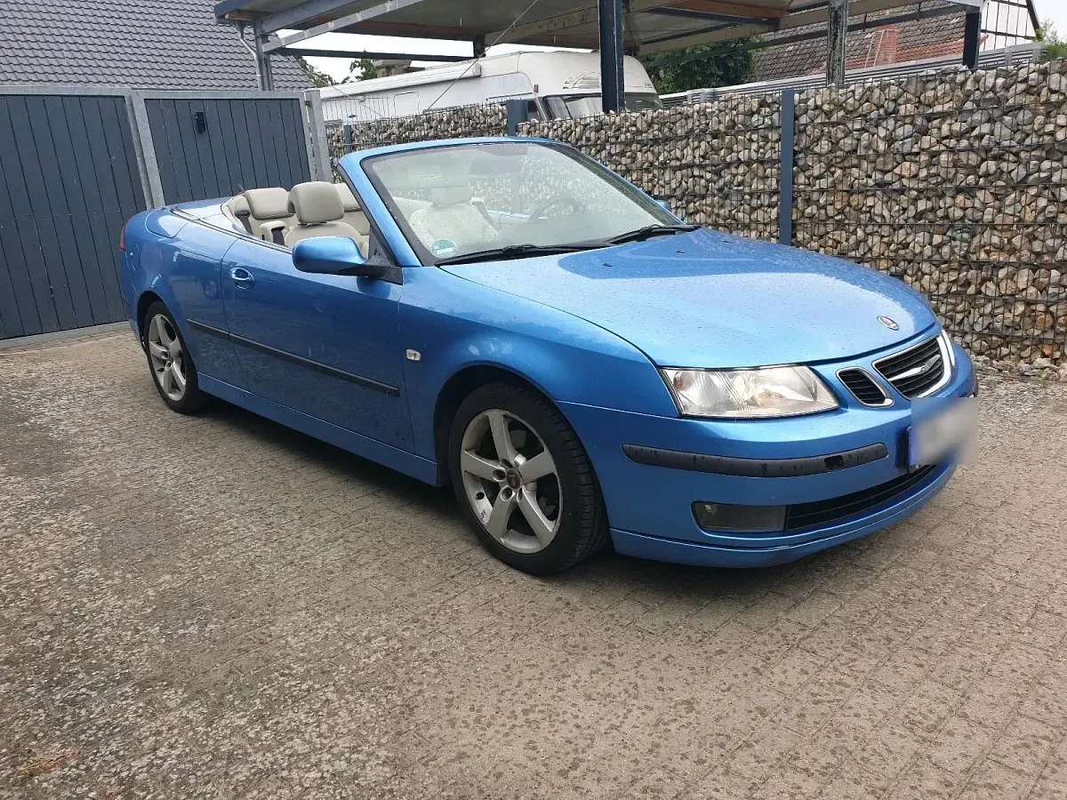 Gebraucht Saab 9-3 Cabriolet Vector 150 PS (110 kW) 2006 Blau Cabrio