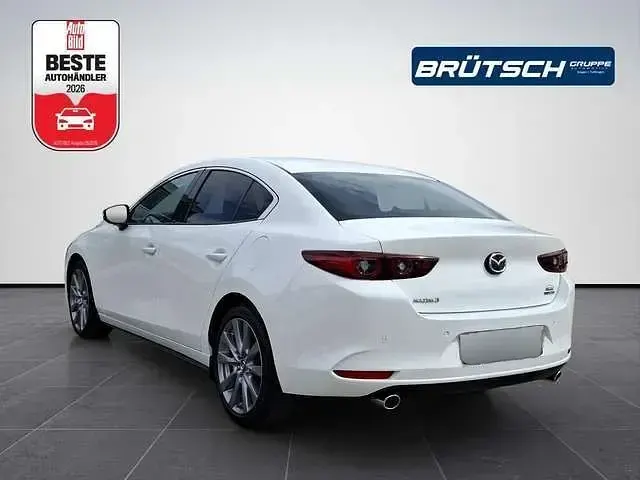 Gebraucht Mazda 3 Exclusive 140 PS (102 kW) 2025 Weiß Limousine