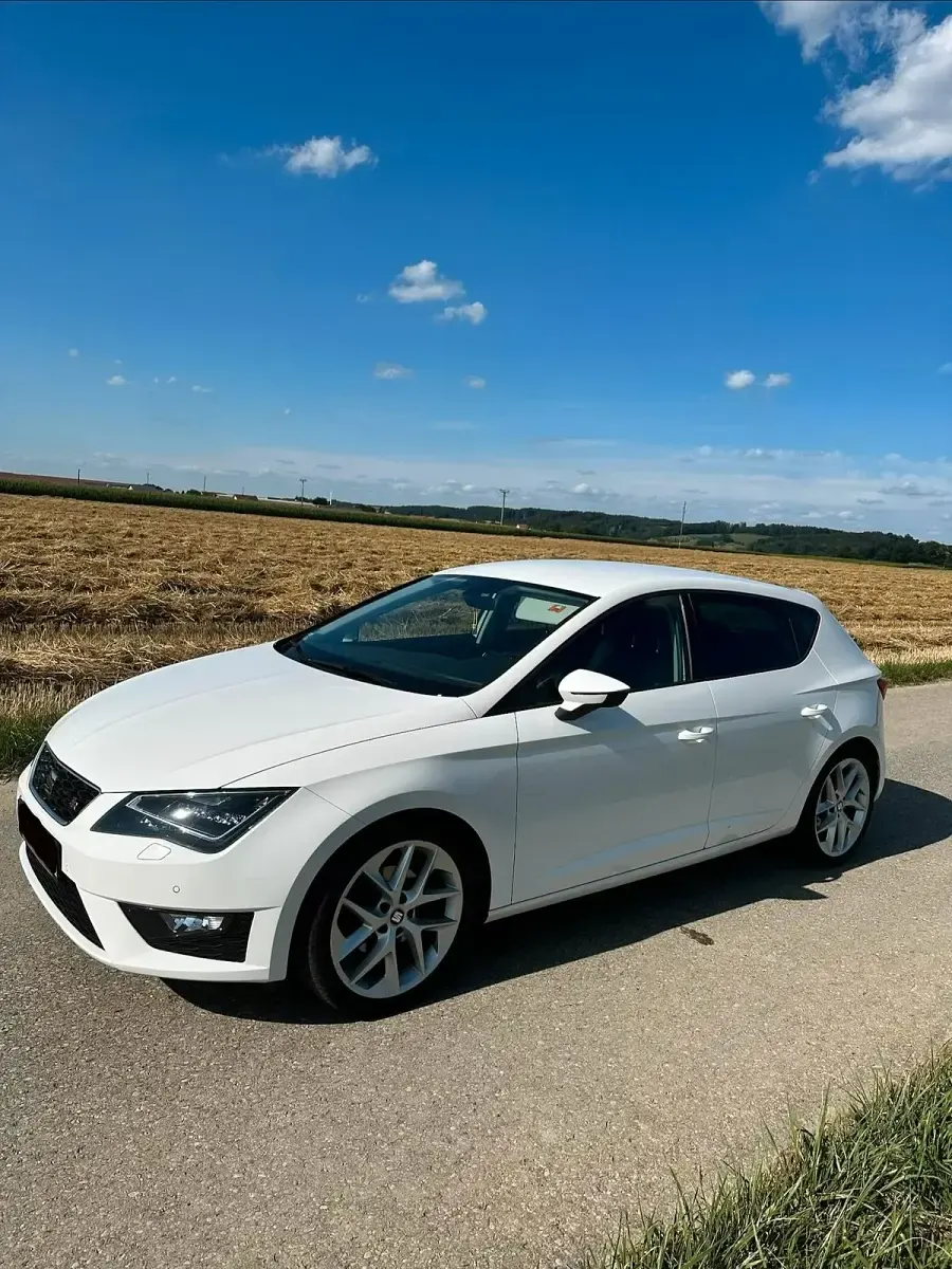 Gebraucht Seat Leon FR 125 PS (91 kW) 2017 Weiß Kleinwagen