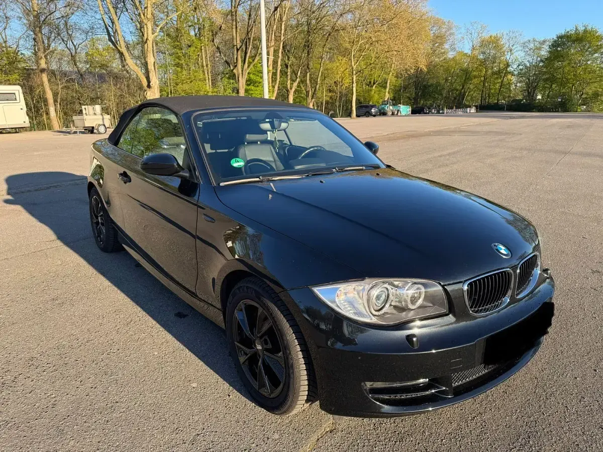 Gebraucht BMW 120 Cabriolet 170 PS (125 kW) 2008 Schwarz Cabrio