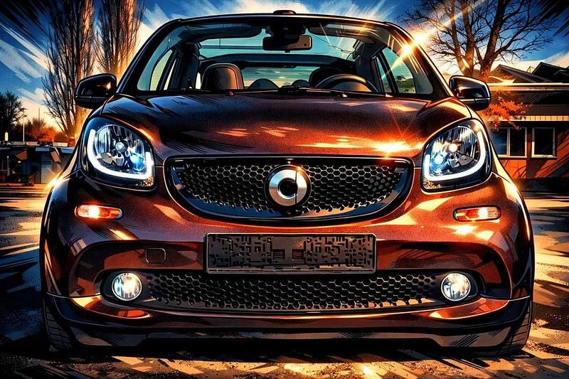 Gebraucht Smart ForTwo Cabrio Prime 90 PS (66 kW) 2019 Braun Cabrio