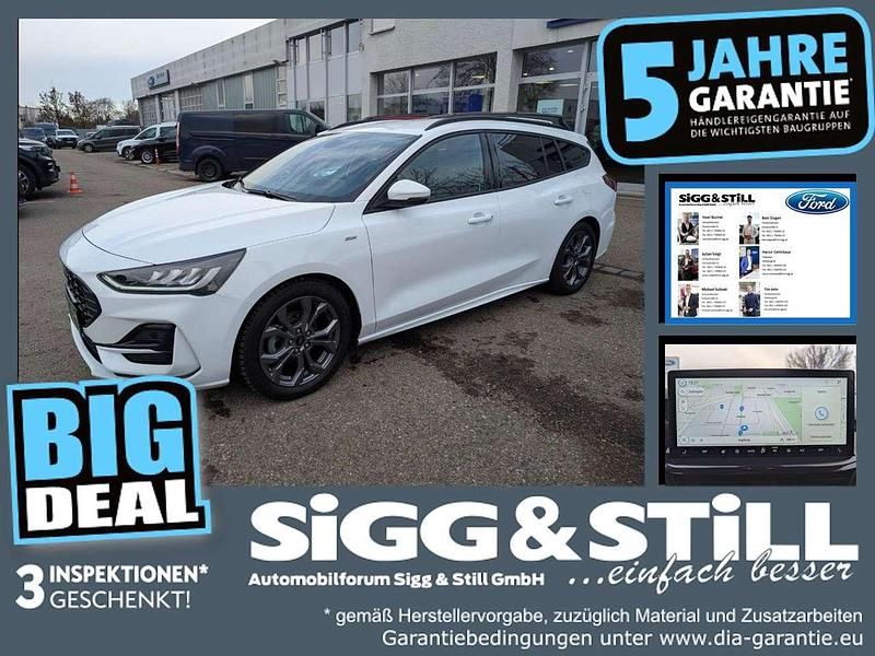 Gebraucht Ford Focus ST-Line 155 PS (114 kW) 2024 Frostweiß Kombi