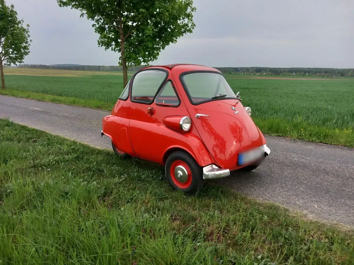 Używany BMW Isetta 250 12 KM (8 kW) 1955 Czerwony Coupe