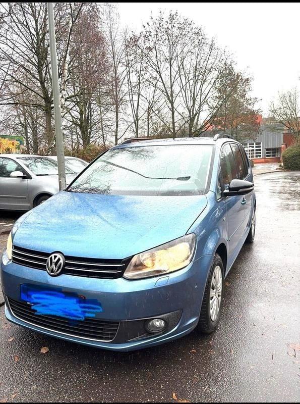 Blau Gebraucht 2012 VW Touran Van / Kleinbus | 7.099 € (Guter Preis) - Bild 1/4