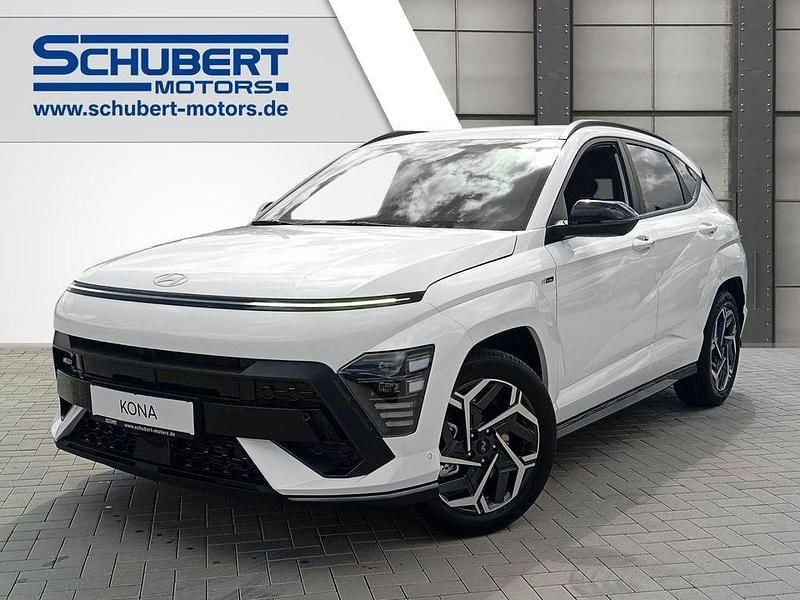Weiß Neu 2025 Hyundai Kona N Line SUV | 34.090 € (Etwas zu teuer) - Bild 1/4