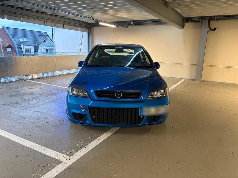 Gebraucht Opel Astra OPC 251 PS (184 kW) 2000 Blau Kleinwagen