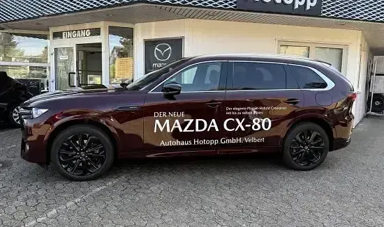 Gebraucht Mazda CX-80 Homura-Line 328 PS (241 kW) 2024 Artisan red metallic SUV