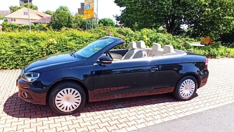 Schwarz Gebraucht 2014 VW Eos Cabrio | 9.900 € (Guter Preis) - Bild 1/1