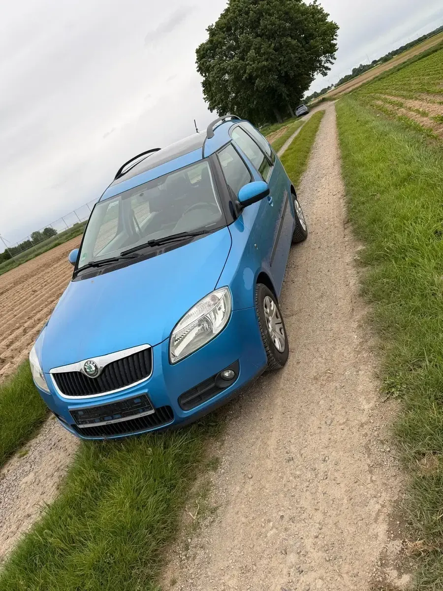 Gebraucht Skoda Roomster 69 PS (50 kW) 2007 Blau Van / Kleinbus
