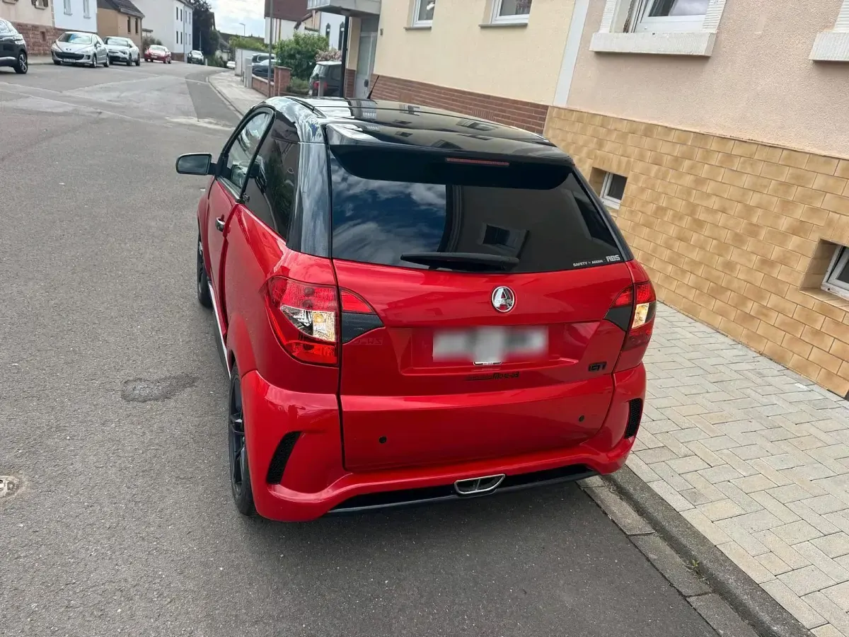 Używany Aixam Coupe GTI 2018 Czerwony Kabriolet