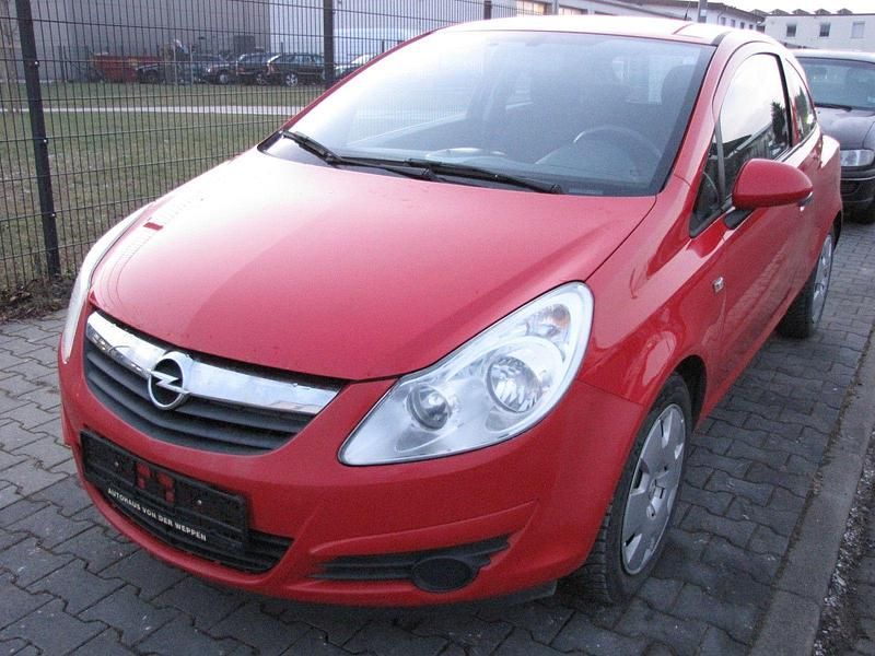 Rot Gebraucht 2009 Opel Corsa Selection Kleinwagen | 3.950 € (Fairer Preis) - Bild 1/4