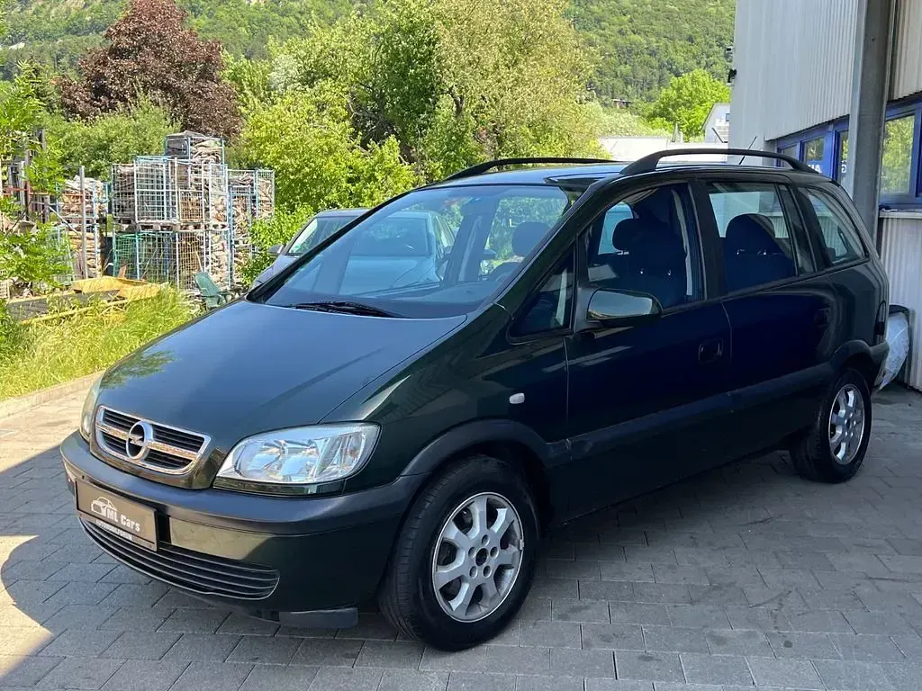 Gebraucht Opel Zafira Elegance 125 PS (91 kW) 2003 Grün Van / Kleinbus