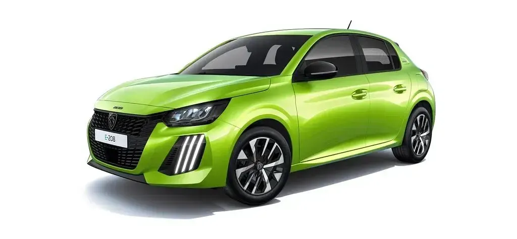 Neu Peugeot e-208 Style 100 kW (136 PS) 2026 Gelb Kleinwagen