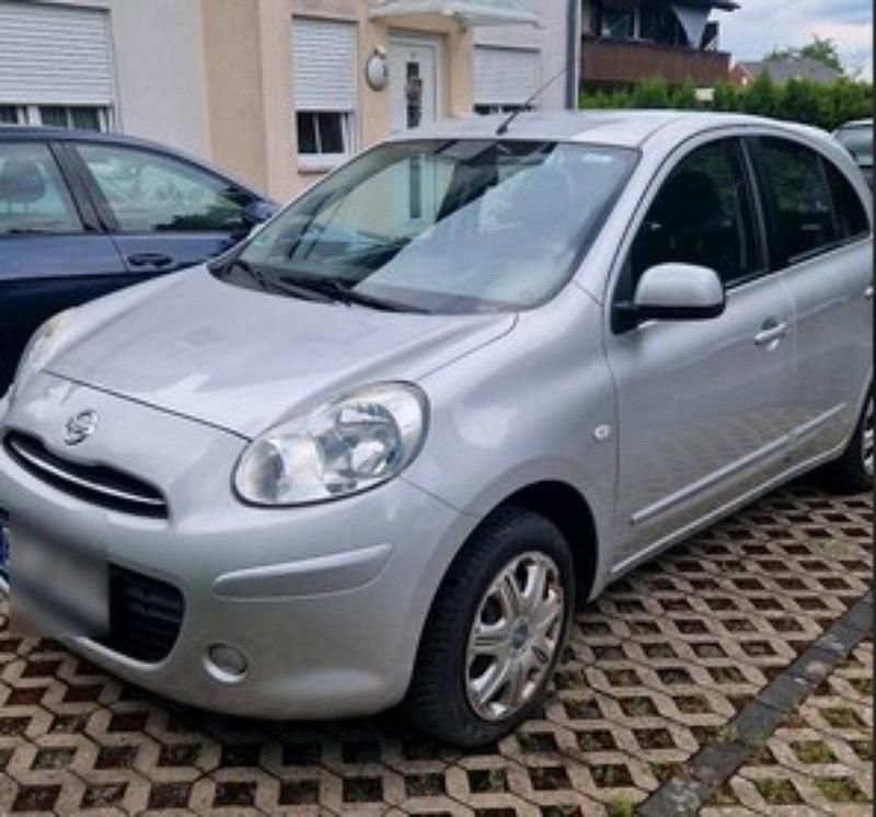 Silber Gebraucht 2011 Nissan Micra Kleinwagen | 3.500 € (Fairer Preis) - Bild 1/4