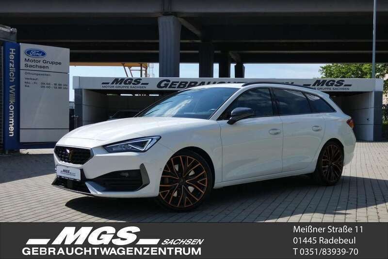 "candy" weiss Gebraucht 2022 Cupra Leon VZ Kombi | 33.950 € (Fairer Preis) - Bild 1/4