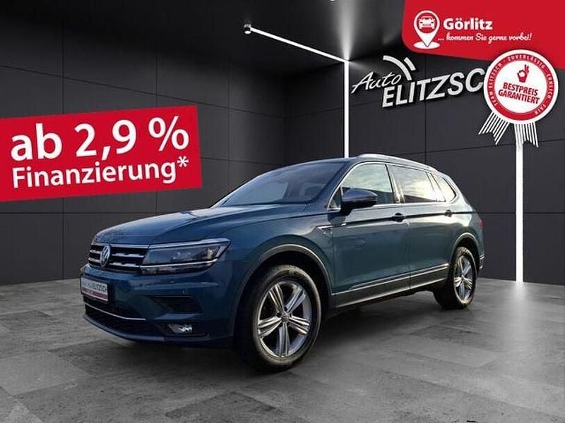 Gebraucht VW Tiguan Allspace Highline 150 PS (110 kW) 2021 Petroleum blue metallic SUV