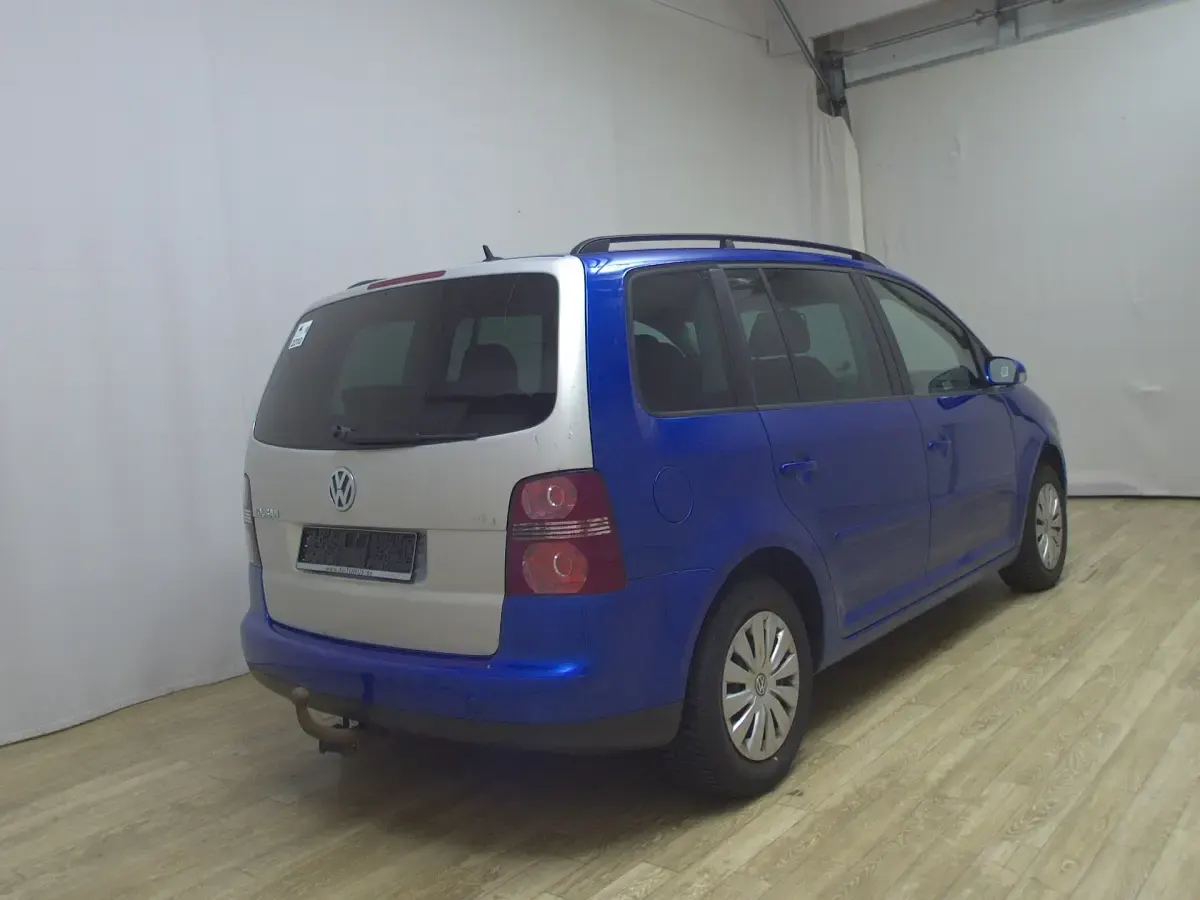 Gebraucht VW Touran Goal 105 PS (77 kW) 2006 Blau Van / Kleinbus