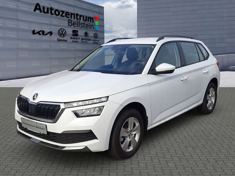 Weiß Gebraucht 2023 Skoda Kamiq Ambition SUV | 21.390 € (Fairer Preis) - Bild 1/4