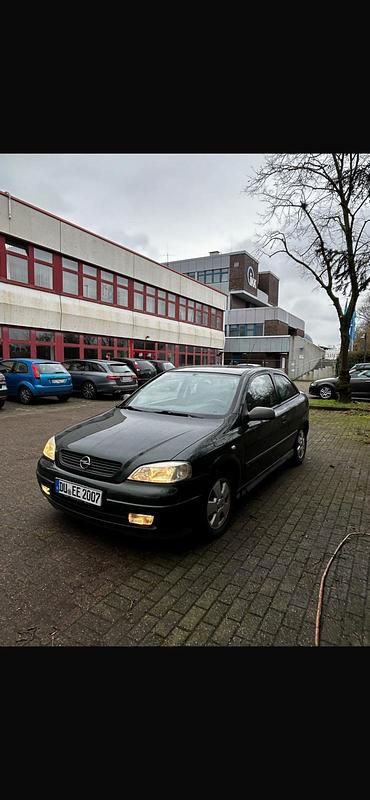 Grün Gebraucht 2003 Opel Astra Kleinwagen | 999 € (Guter Preis) - Bild 1/4